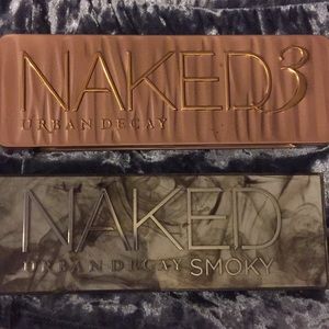 Naked 3 & smoky palette bundle